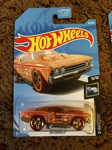 Hot Wheels '69 CHEVELLE - X-RACERS - Treasure Hunt - NOC - Picture 1 of 4