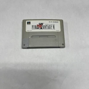 Final Fantasy VI (Super Nintendo Entertainment System, 1994) - Japanese Version - Picture 1 of 4