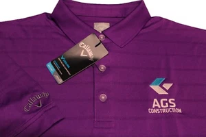 CALLAWAY OPTI-DRI POLY GOLF SHIRT--L--AGS COSTRUZIONE---MAI INDOSSATA!!--NUOVA!!ETICHETTE!! - Foto 1 di 1