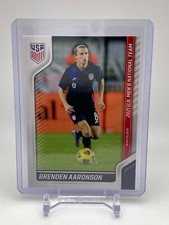 2021 Panini Brenden Aaronson 1st USMNT Soccer Card USA NATIONAL TEAM Futbol