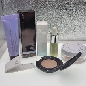 Becca Travel Set: Pressed Powder OPAL First Light Primer Hydra-mist Glow Elixir - Bild 1 von 6