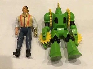 1986 Silverhawks - Figure per motosega Stargazer e Buzz - Foto 1 di 12