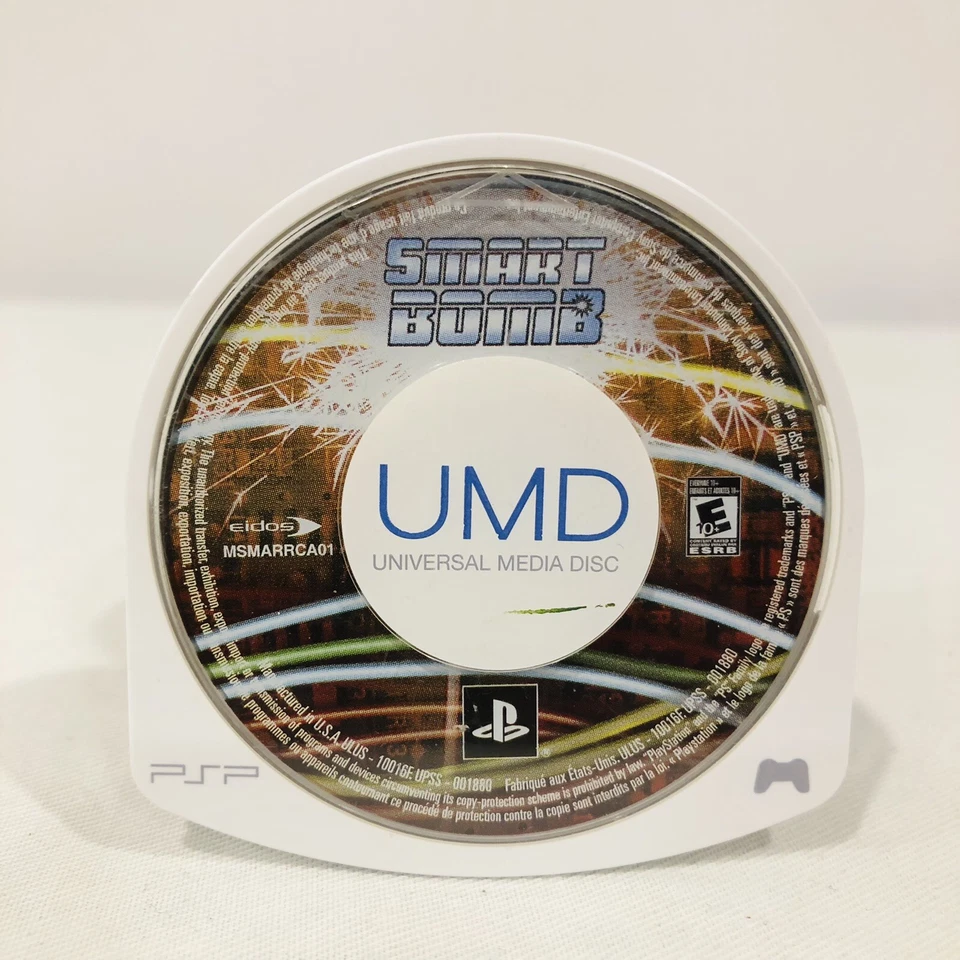 SMART BOMB SONY PSP PORTABLE 2005 GAME DISC BY EIDOS INTERACTIVE PUZZLE WORKS - Image 1 of 2