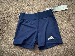 Adidas Girls TF Volleyball Shorts Y Navy Blue Size M $25 - Picture 1 of 5