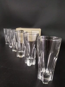 6x Tumbler Borgonovo Da Amaro Vetro Doppio 12cm - Foto 1 di 6