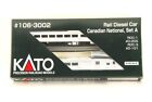 Kato N-Skala #106-3002 Schiene Diesel Auto Canadian National, Set A DRK #D-200 #D101