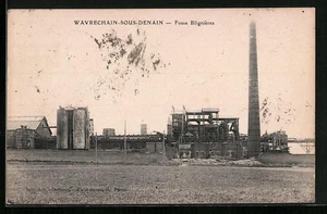 CPA Wavrechain-sous-Denain, Fosse Blignières - Picture 1 of 2