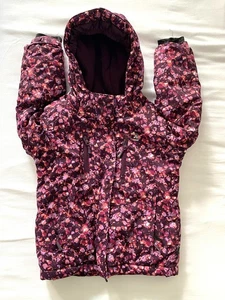 Kamik Winterjacke Mädchen Gr. 104 gefüttert mit Kapuze Winterjacke lila / pink - Bild 1 von 8