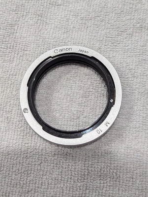 佳能 M10 FD 镜头适配器 扩展管环 正品 日本制造 — 第 1/4 张图片