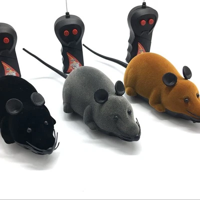 Cat Toys RC Electronic Rat Mouse Mice Toys Gift Pet Cat Birthday Party Supplies - Image 1 of 4