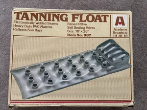 VTG Academy Broadway Tanning Pool Float Heavy Duty PVC Material 78” X 28” NEW - Picture 1 of 4