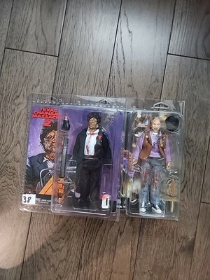 Neca The Texas Chainsaw Massacre 2 Chop Top & Leatherface Combo Pack! L@@K Foto 1 de 4