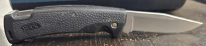 Coltello BUCK 450 C 1994 Lockback impugnatura manico gomma testurizzata molto affilato - Foto 1 di 12