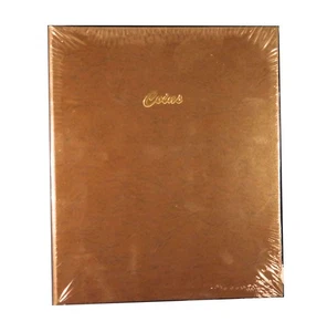 Álbum de monedas de libro de stock para 2 x 2 soportes #7000 - Imagen 1 de 2