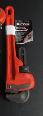 RÍGIDO 10 pulgadas Llave RapidGrip de alta resistencia, 1 1/2 pulgada. Capacidad de tubería 10348 Foto 1 de 2
