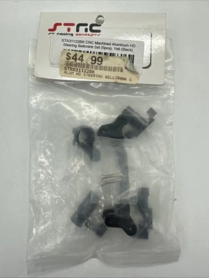 ST Racing STA31122BK CNC Machined Aluminum HD Steering Bellcrank Set-Yeti - Image 1 of 3