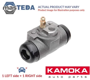 1110056 DRUM WHEEL BRAKE CYLINDER PAIR REAR KAMOKA 2PCS FOR PEUGEOT 1007 - Picture 1 of 4