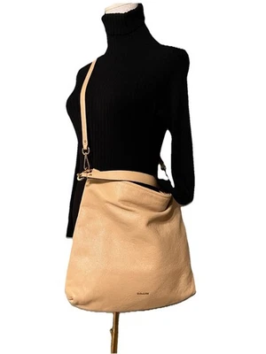 Bandolera de hombro Coach Madison Hobo, bolso de mano - K1360-27858 LI T, beige, usada en excelente estado Foto 1 de 4