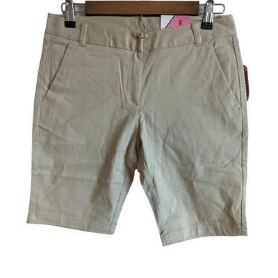 Izod Juniors Talla 5 Caqui Beige Pantalones Cortos Uniforme Escolar NUEVO Foto 1 de 3