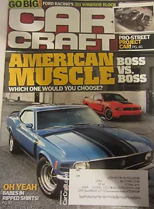 Car Craft Magazine November 2011 American Muscle Boss vs Boss Pro-Street Project - Imagen 1 de 2