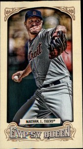2014 (TIGERS) Topps Gypsy Queen Mini #205 Joe Nathan