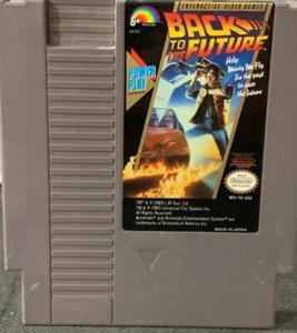 Back to the Future Nintendo Game 1985 NES Authentic made in japn - Picture 1 of 3
