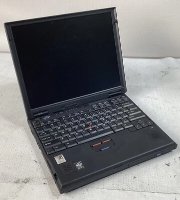 FOR PARTS IBM ThinkPad 600X 13" Laptop Intel Pentium III NO HDD READ DESCRIPTION - Image 1 of 4