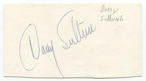 Danny Sullivan Signed 3x5 Index Card Autographed NASCAR Race Car Driver - Picture 1 of 2