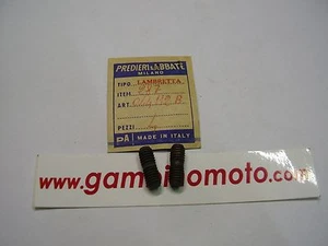 PRIGIONIERI 2 PEZZI PER LAMBRETTA MISURA LUNGHEZZA 16MM FILETTO MM6 - Imagen 1 de 1