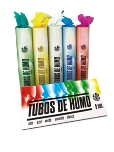 ⭐ 5 Bengalas de Humo Antorchas de Colores Fiesta,Bodas Aniversarios, Cumpleaños⭐ - Imagen 1 de 1