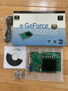 EVGA NVIDIA e-GeForce 7200 GS 512MB DDR2 PCI-E - Picture 1 of 1