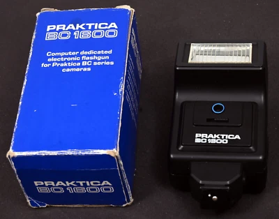 Praktica BC1600 Electronic Flash for Praktica & Olympus Cameras 0027075030749 - Image 1 of 4