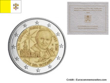 2 Euros Commémorative Vatican 2020 Jean Paul II BU