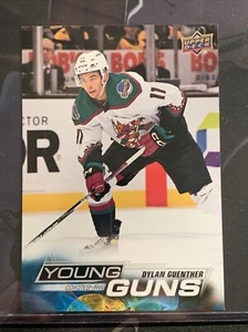DYLAN GUENTHER RC YOUNG GUNS "OVERSIZED" JUMBO 2022-23 UPPER DECK SERIES 2 497 - Picture 1 of 3