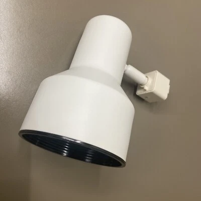 Track Lighting Line Voltage Fixture for H Track, White E26 BR30 PAR Replacement - Image 1 of 4