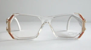 Cazal Vintage Brille - Neu aus altem Lagerbestand - Modell 182 - Farbe 180 - Gold, rot, transparent - Bild 1 von 7