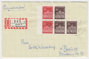 Sonder-R-Zettel, Berlin, Internationale Filmfestspiele, Beförderungsspuren - Bild 1 von 1