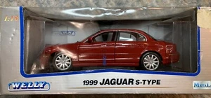 Welly 1/18 1999 Jaguar S-Type British Racing Red/ NEW - Picture 1 of 9