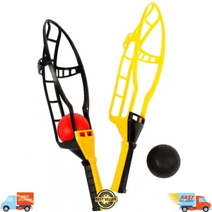 Trac-Ball Classic Plastic Yellow/Black with air action balls Jumbo Sized