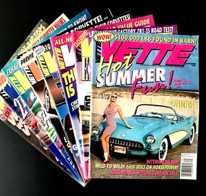 VETTE MAGAZINE MIXED SET OF 8 - Picture 1 of 9