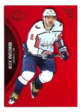 2021-22 Alex Ovechkin Skybox Metal Universe Precious Metal Gems PMG Red 029/100