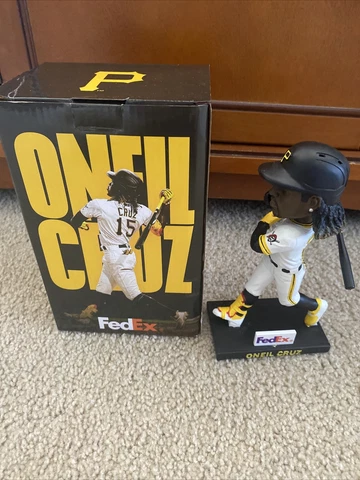 Pittsburgh Pirates Oneil Cruz Bobblehead SGA 6/3/23 In Hand Ready To Ship Cover