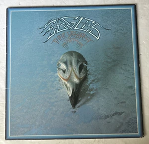 The Eagles Their Greatest Hits (Vinyl LP, 1976) Embossed Cover Album K53017 Used - Picture 1 of 5