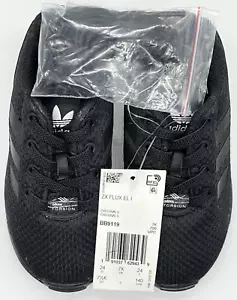 adidas Originals ZX Flux El I Core Black Toddler 2019 BB9119 Size 7.5 K NWOB Run - Picture 1 of 14