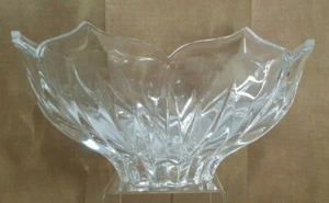 VTG Gorman Lead Crystal Tulip Shaped Bowl or Centerpiece 11x6x6 - Picture 1 of 3