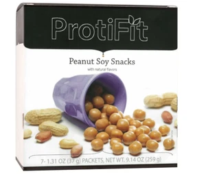 Proti Fit Peanut Soy Puffs - For Diet and Weight Loss - Picture 1 of 6