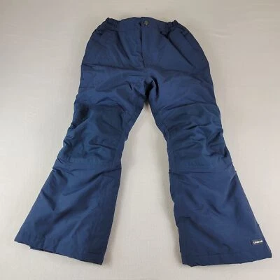 Lands' End Ski Pants Insulated Snowboarding Blue Nylon Size Youth 7+ - Image 1 of 4