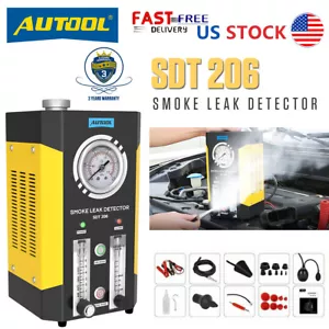 AUTOOL SDT206 Automotive EVAP Smoke Machine Detector Pipe Emissions Leak Tester - Picture 1 of 14