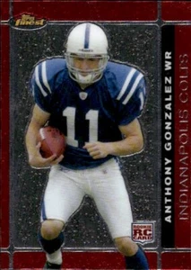 2007 Finest #131 Anthony Gonzalez RC Indianapolis Colts - Picture 1 of 2