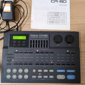 Roland CR-80 Human Rhythm Player Digital Drum Machine MIDI Vintage Working Used - Picture 1 of 8